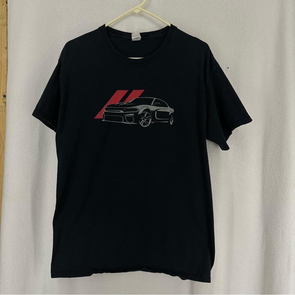 Dodge Charger Graphic T‎ Shirt Mens Large Black